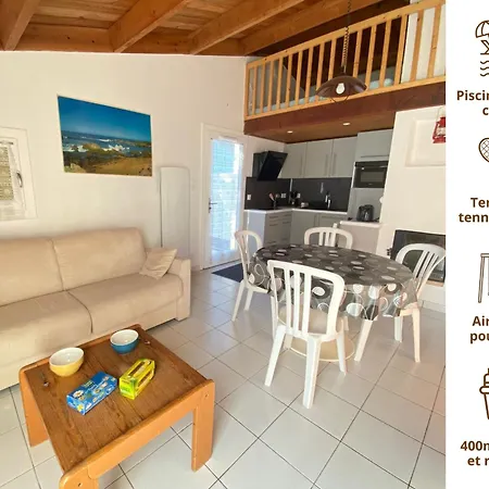Holiday home Maison Type 2 Avec Piscine Chauffee, Tennis Et Proximite Bord De A - Fr-1-231-306 *